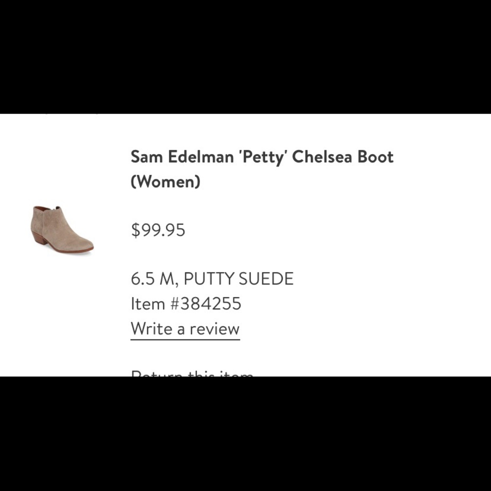 Sam Edelman booties - Picture 5 of 16